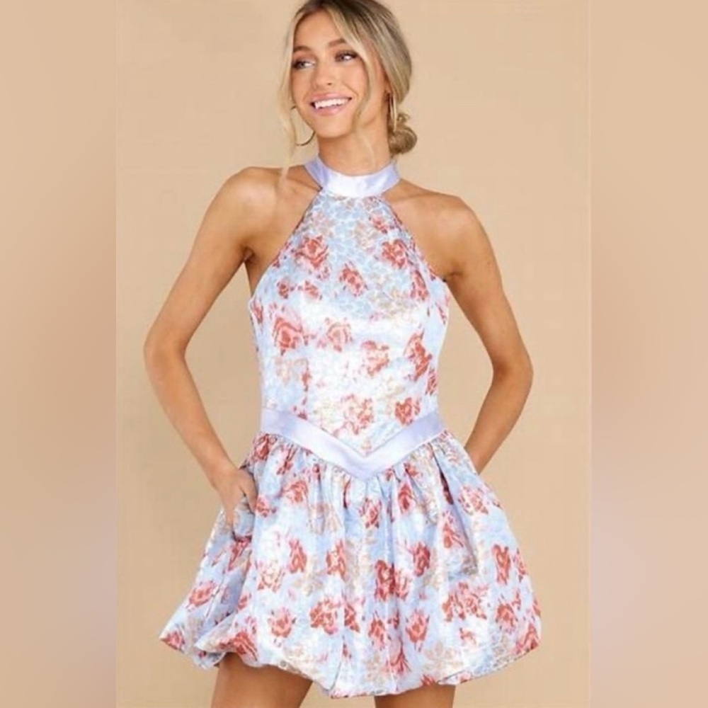 LoveShackFancy Ola Mini Dress "Morning Cappucino" Size 0